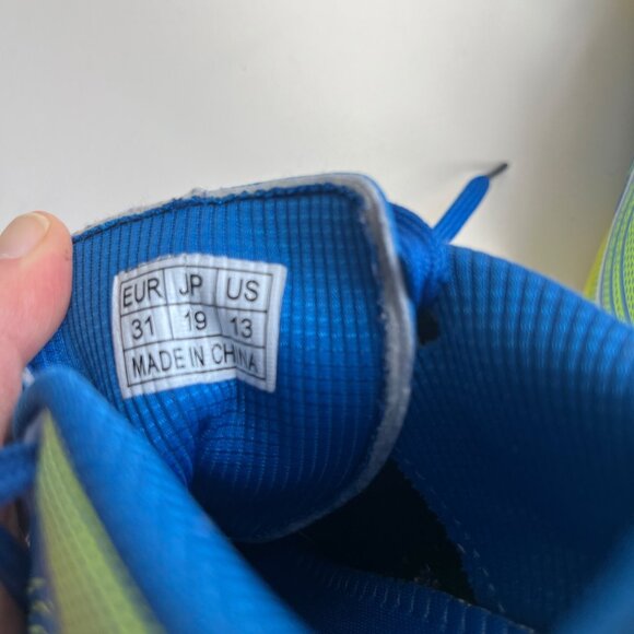 Hawkwell Kids Blue and Green Sneakers - Picture 6 of 6